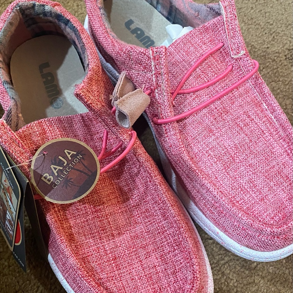 Lamo Baja Collection Pink Loafers